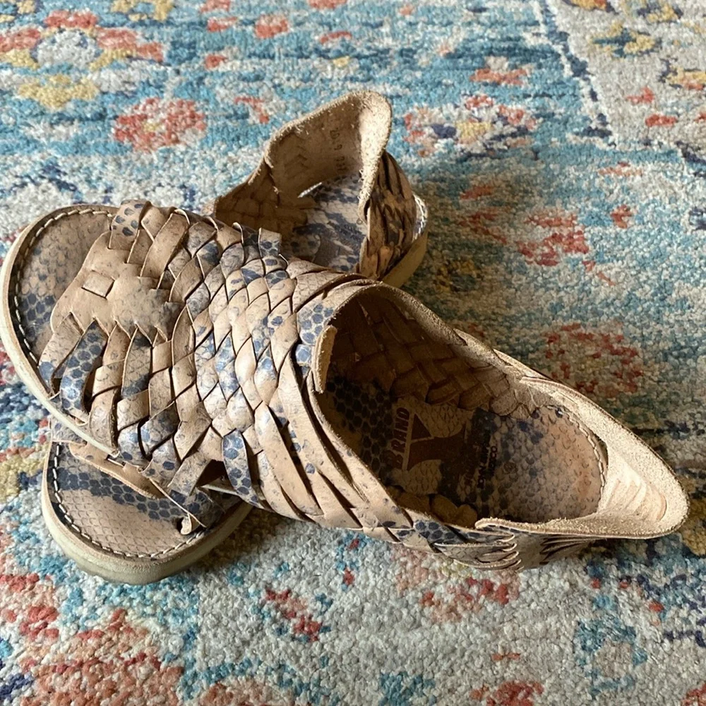 Brand X Huaraches snake printsz 9 - Picture 1 of 7
